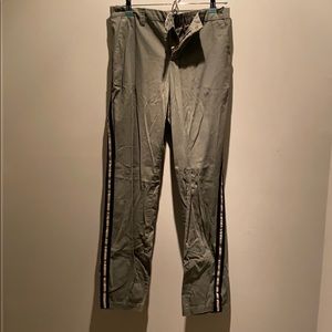 Green Striped Zadig & Voltaire Pants